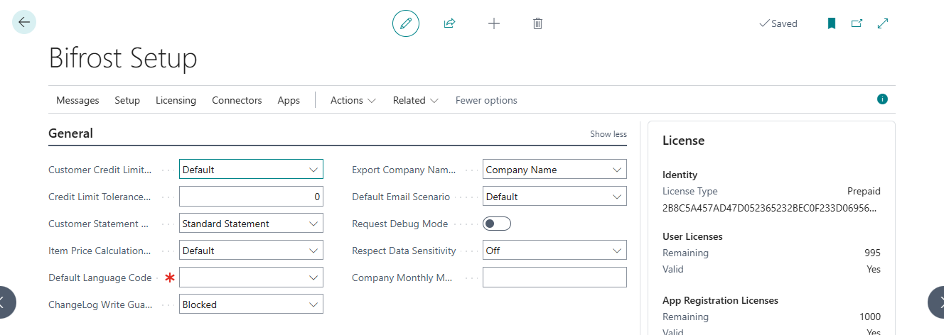 Bifrost Setup: ChangeLog Write Guard and Respect Data Sensitivity