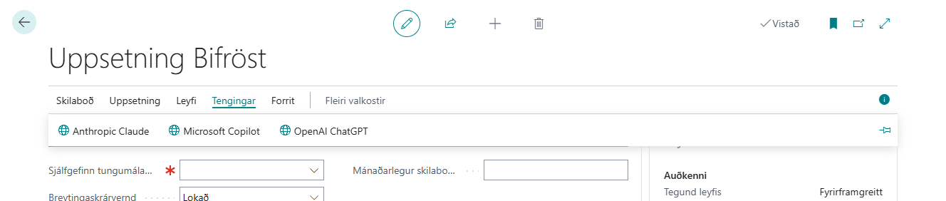 Flokkurinn Tengingar